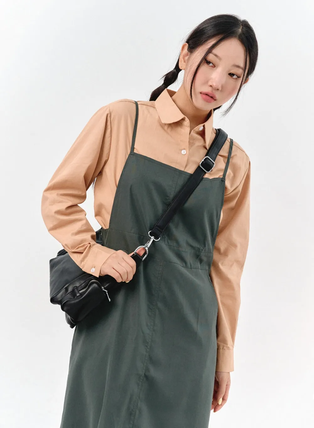 Multi-Pocket Shoulder Bag IS304