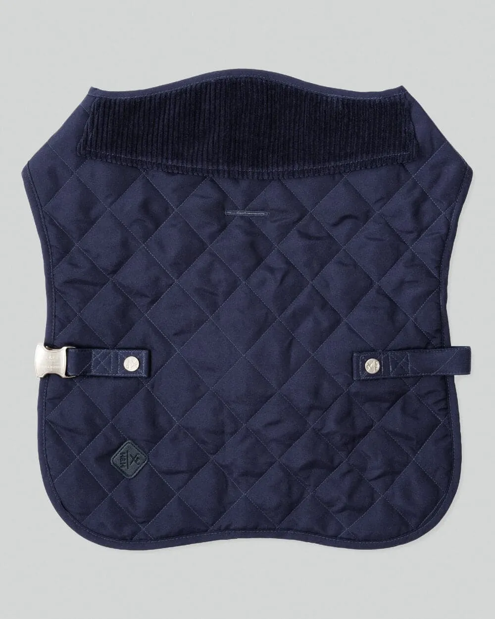 Navy Quilted Dog Jacket