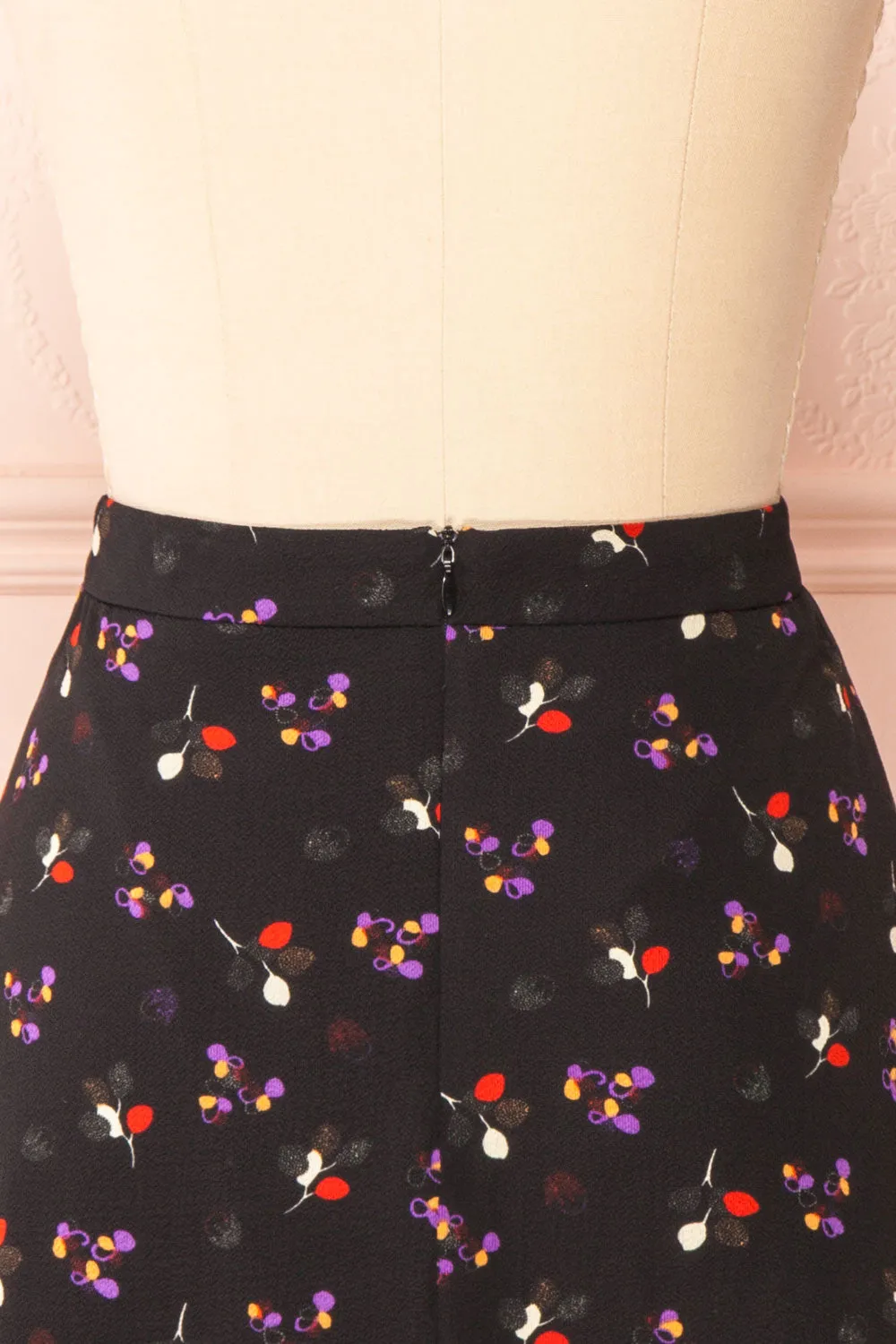 Orest | Short Patterned Skirt