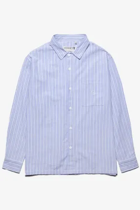 Overall Union - Box Button Down Shirt - Blue