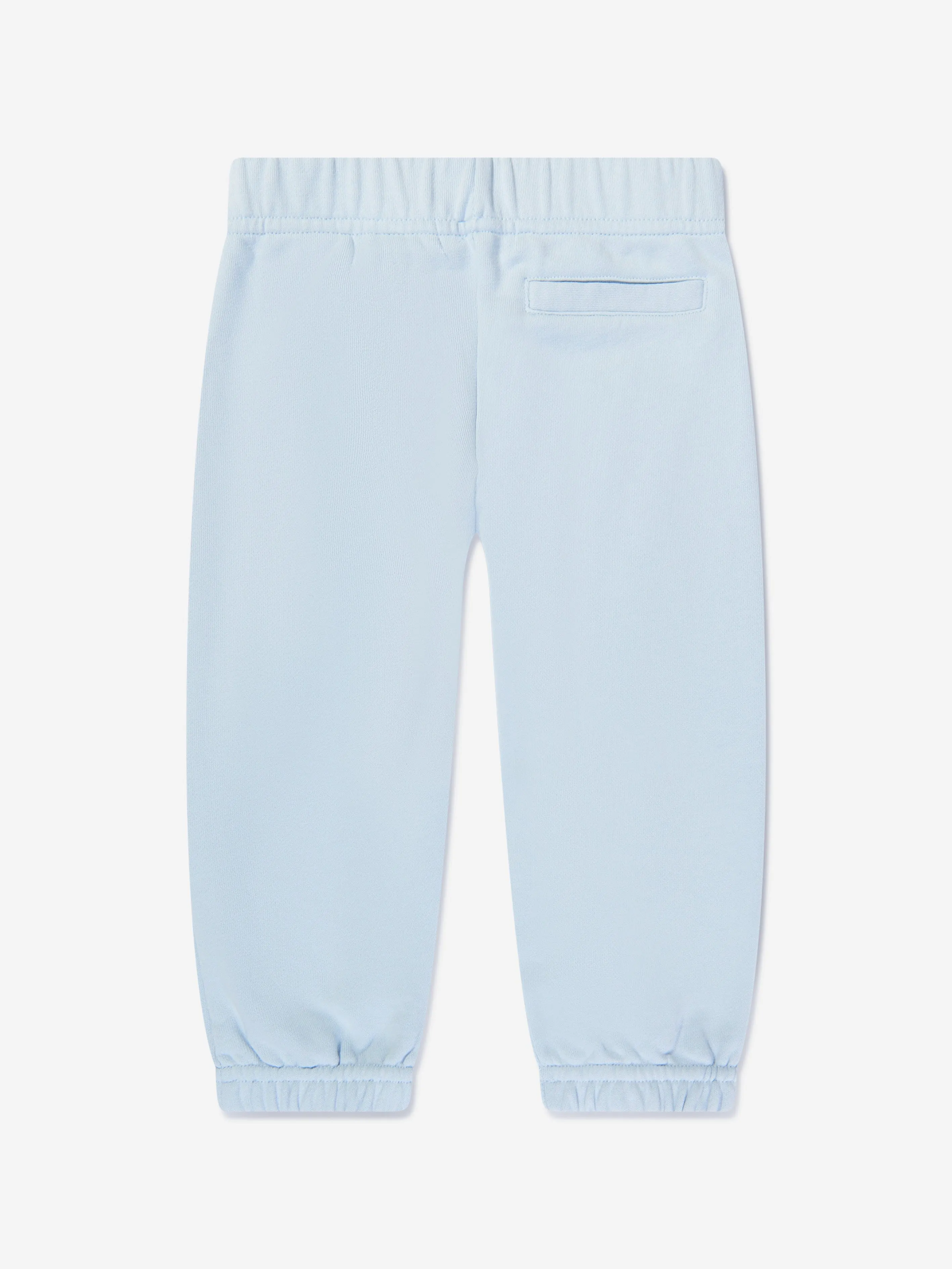 Palm Angels Baby Boys Curved Logo Joggers in Blue