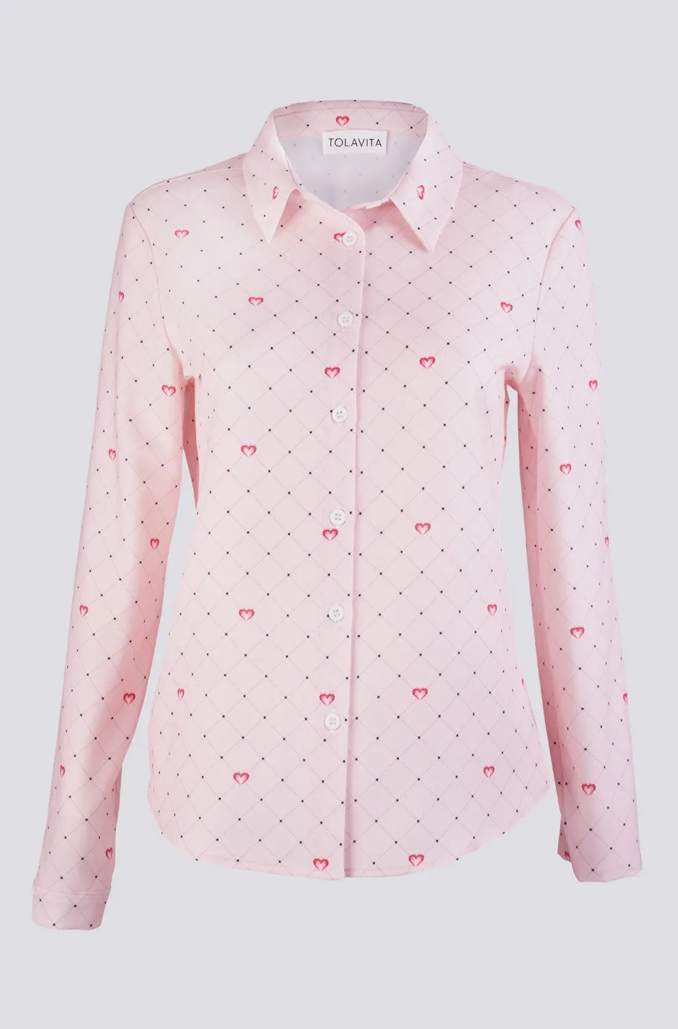 Pink hearted Shirt