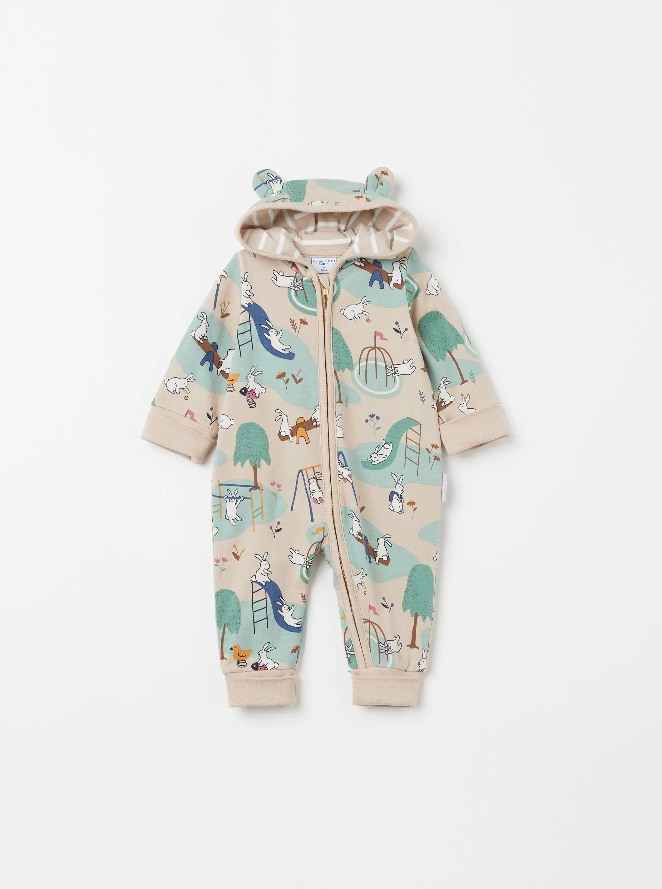 Playground Print Baby Overall