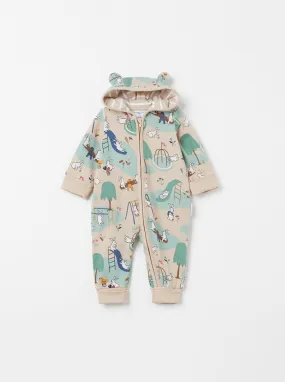 Playground Print Baby Overall