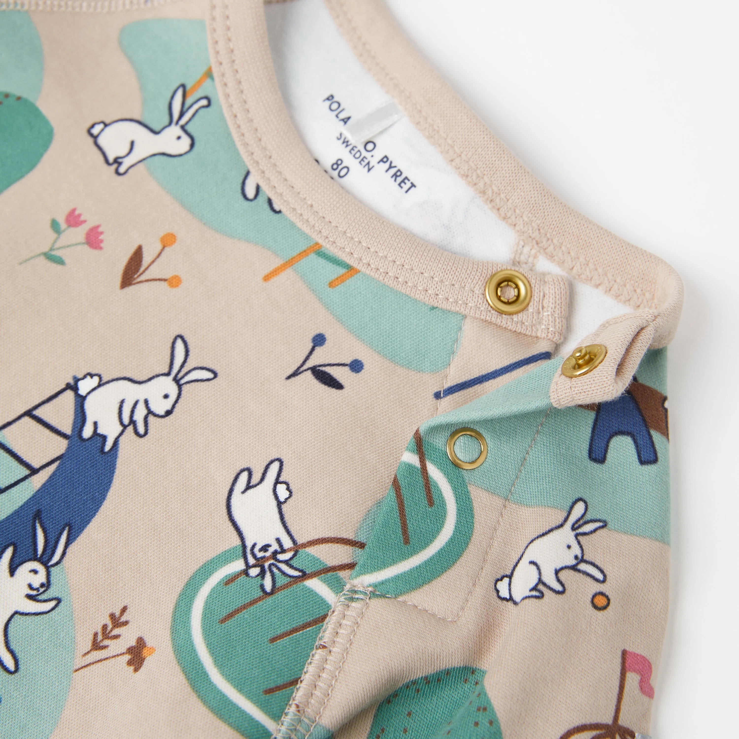 Playground Print Babygrow