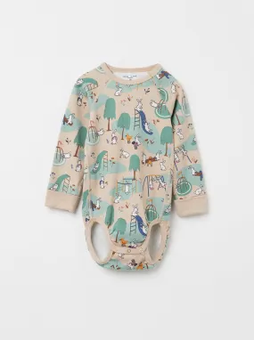 Playground Print Babygrow