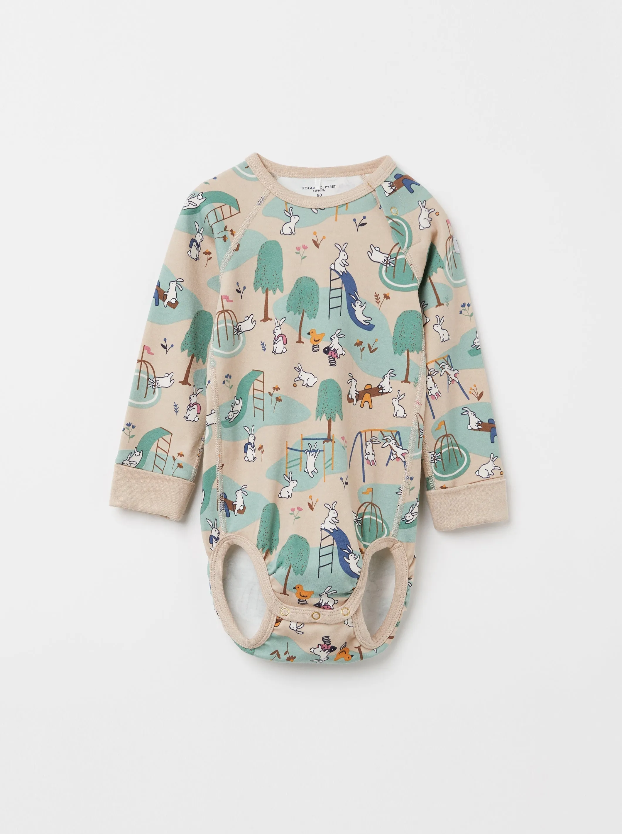 Playground Print Babygrow