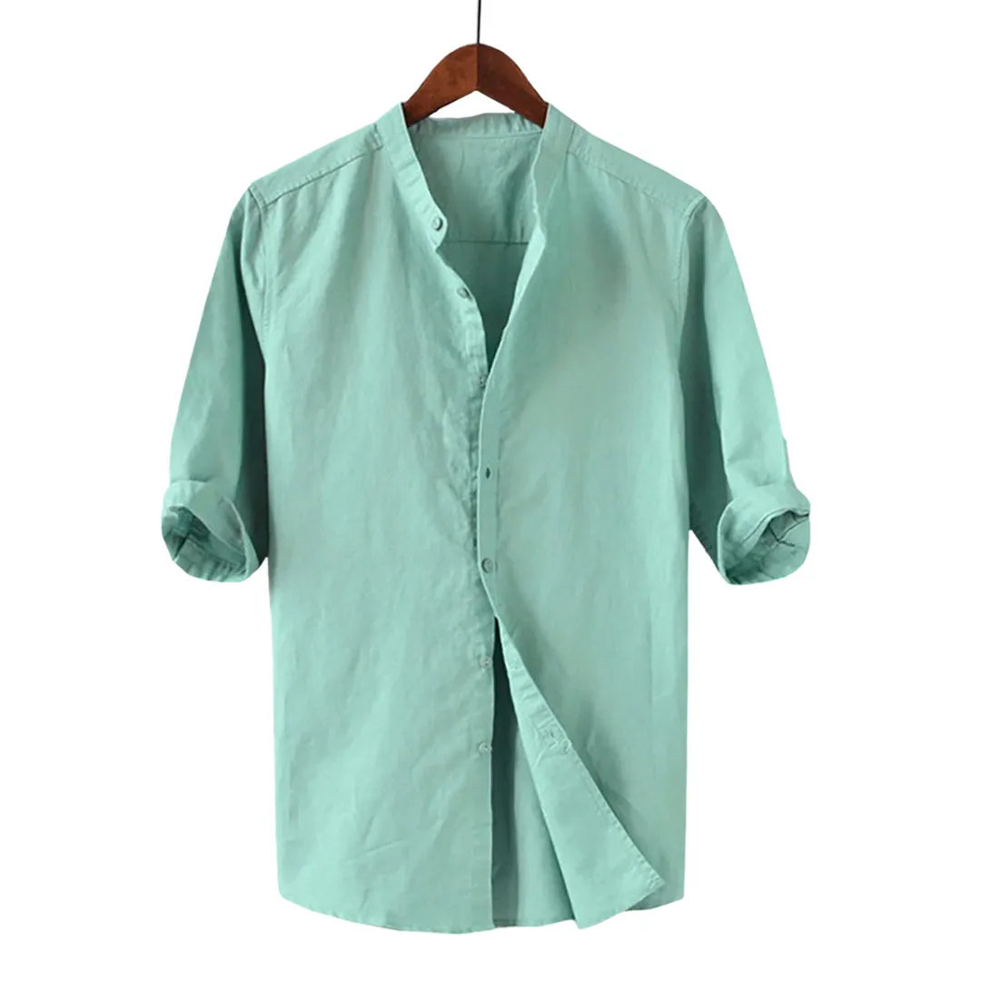 Pologize™ Breathable Linen Blend Shirt