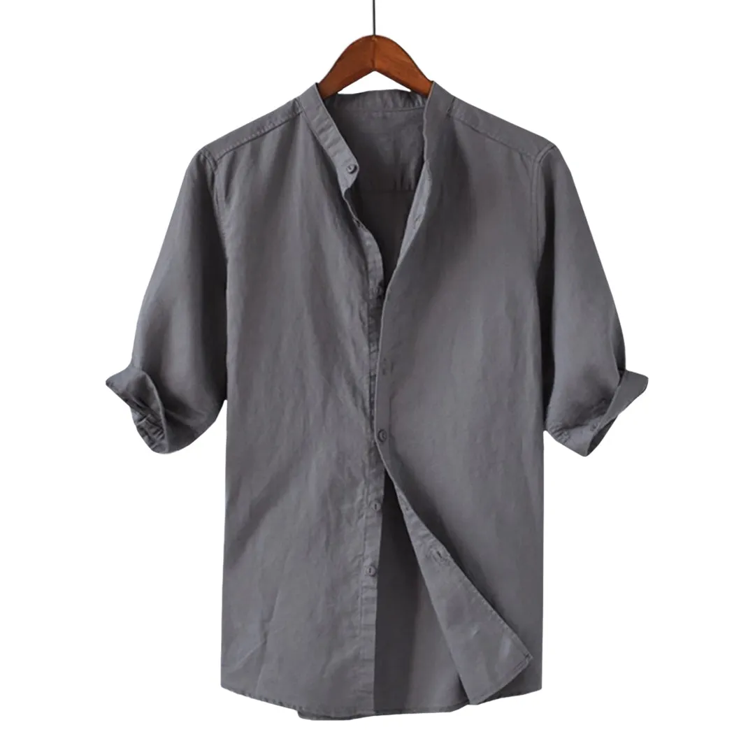 Pologize™ Breathable Linen Blend Shirt