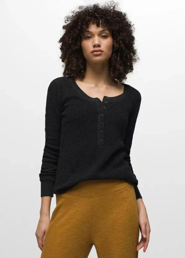 PRANA MILANI HENLEY LS TOP