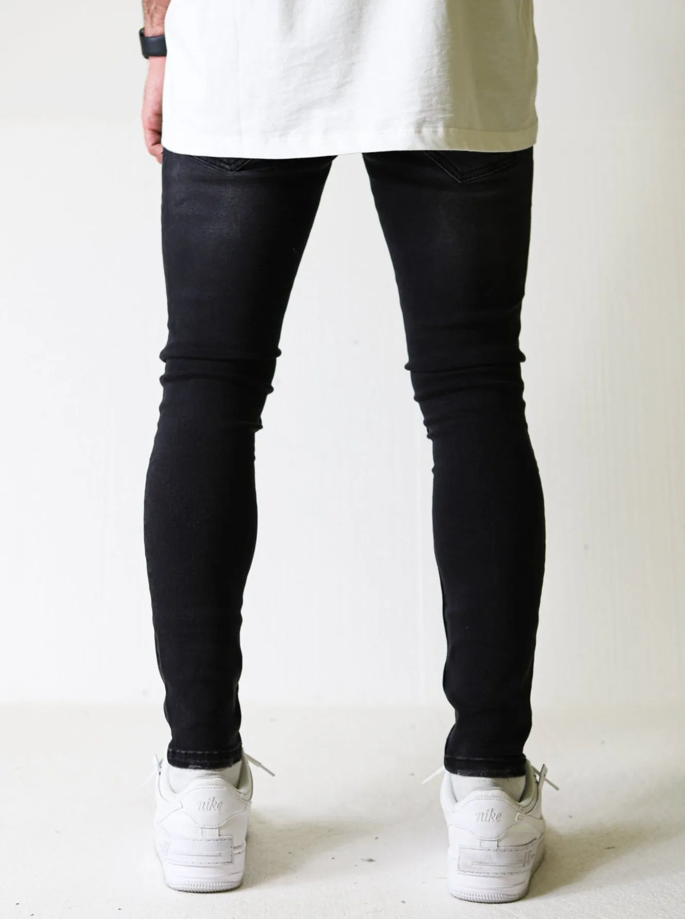 Premium 4X Stretch Dark Spray Jeans