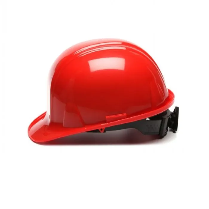 Pyramex HP16120  SL Cap Style 6 Point Ratchet Standard Hat, Red, 1 Each