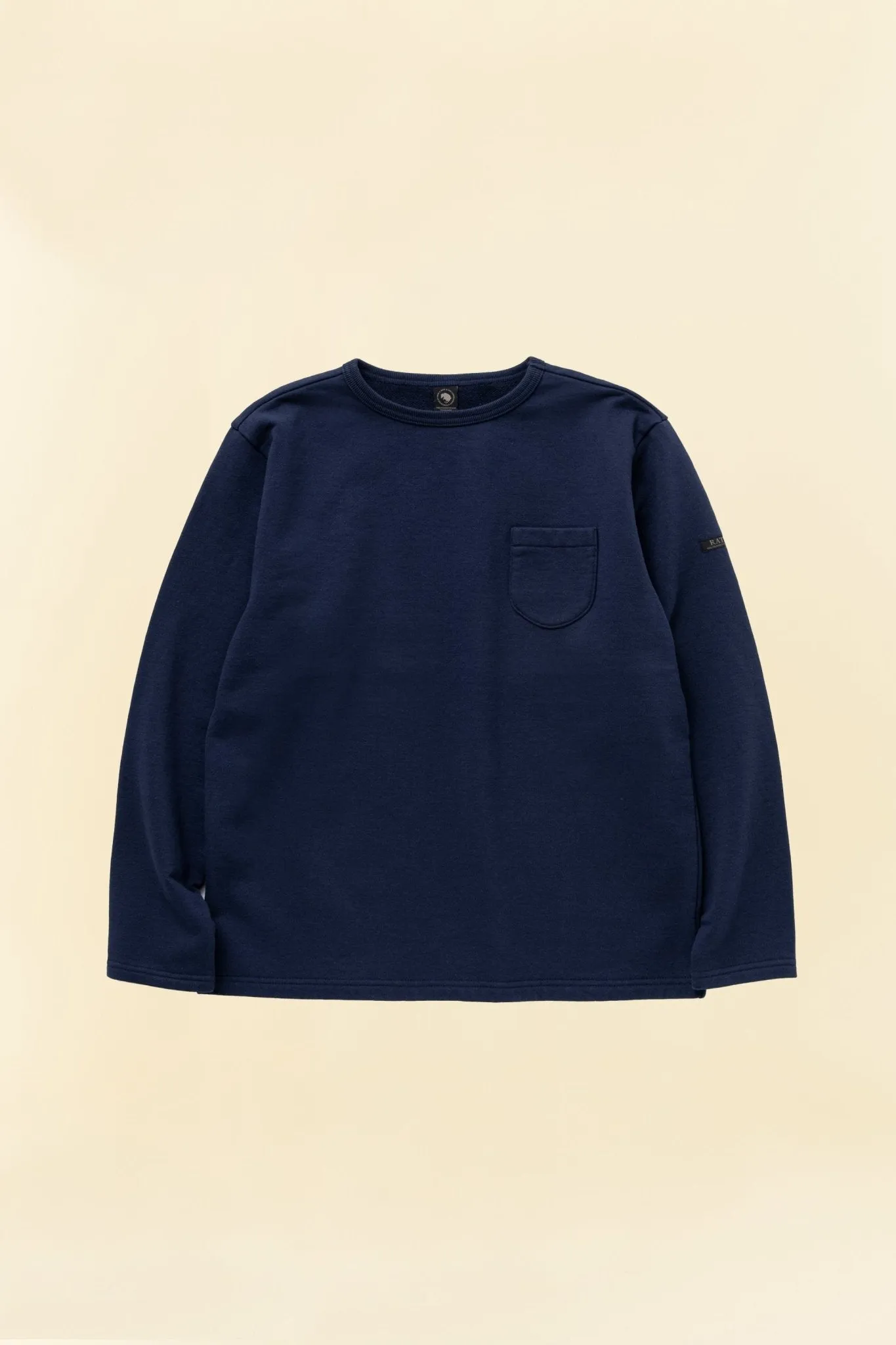 Rats Boat Neck Sweatshirt - Navy