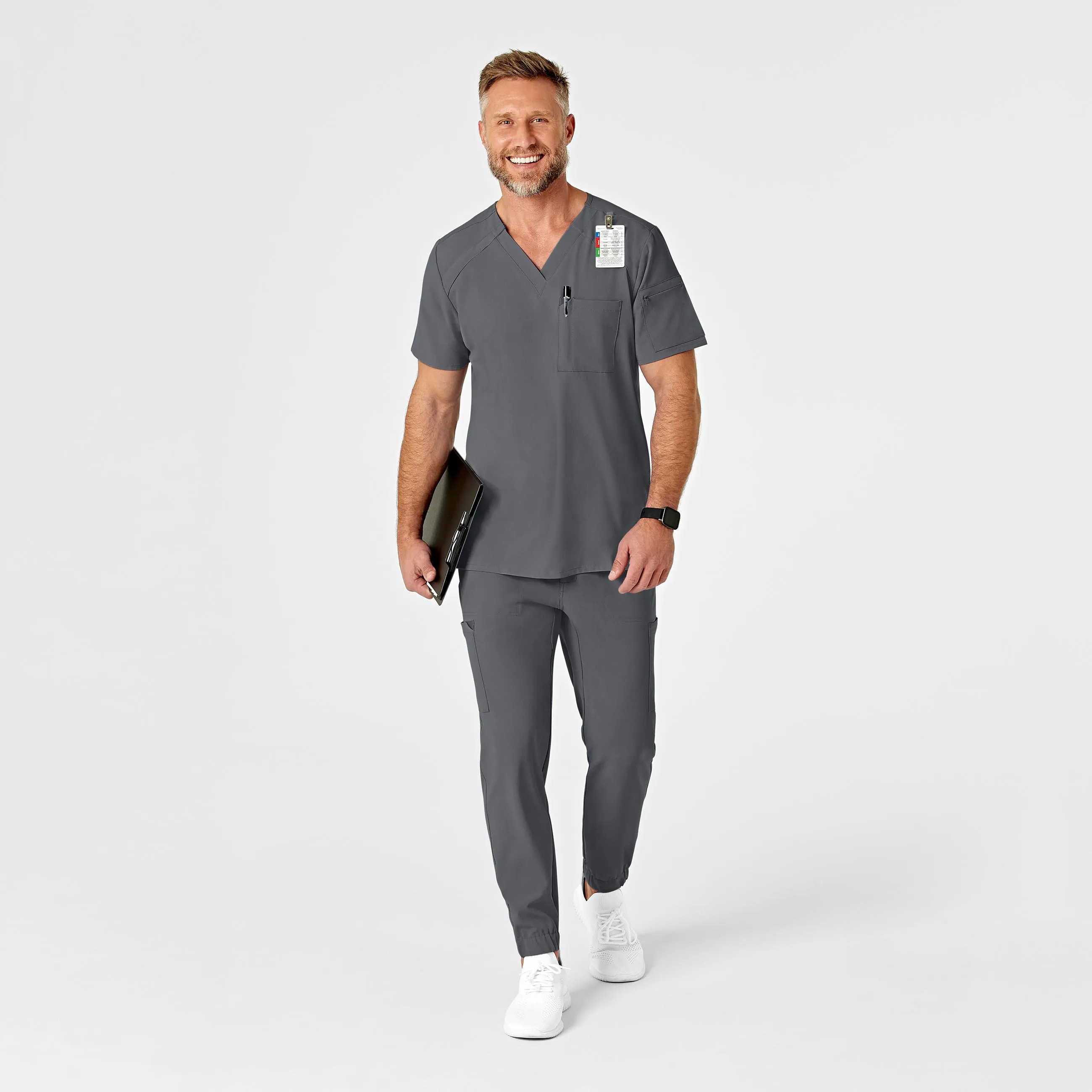 RENEW Men's Jogger Scrub Pant - Pewter