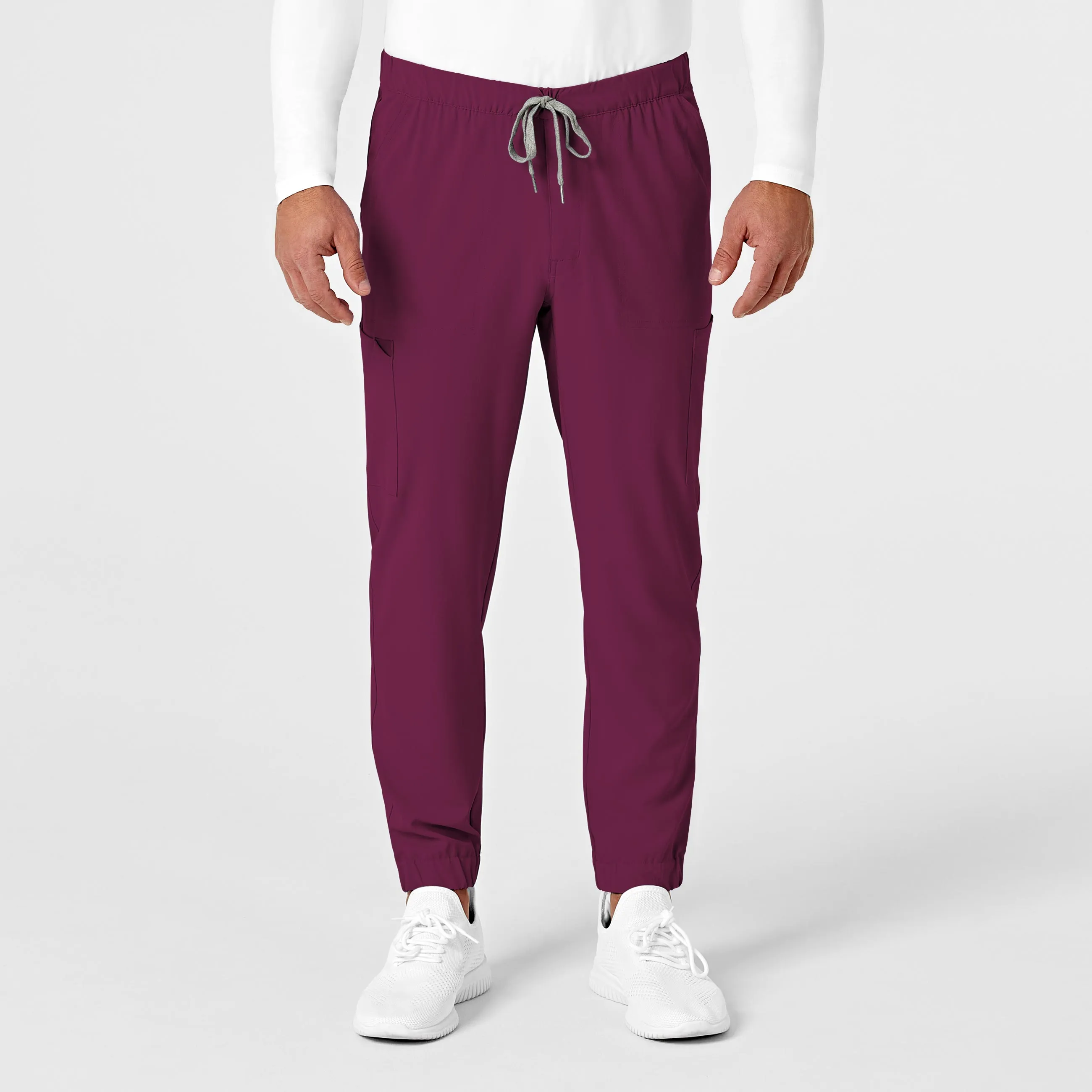 RENEW Men's Jogger Scrub Pant - Wine