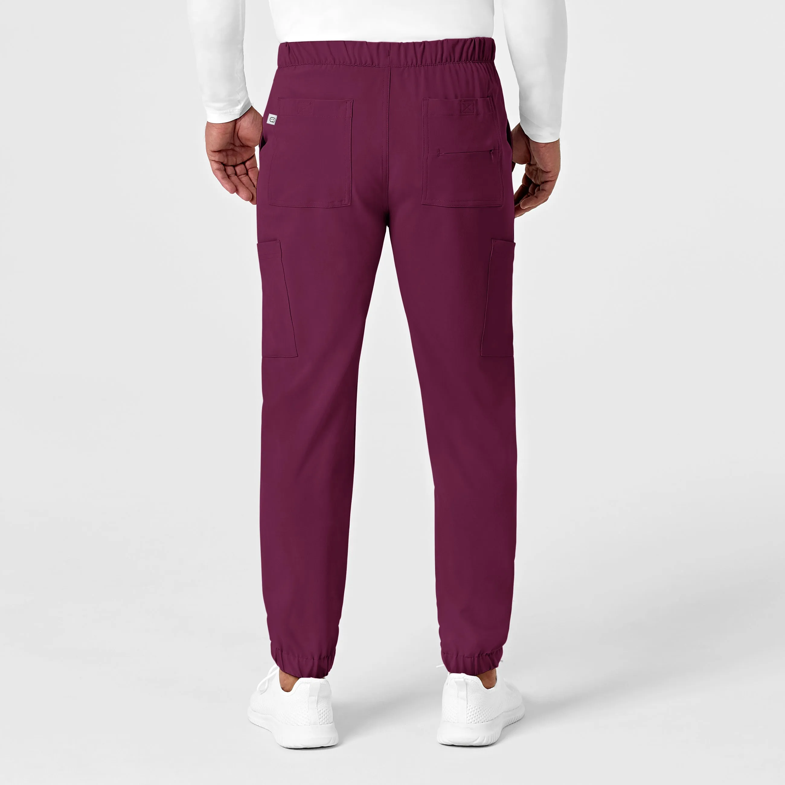 RENEW Men's Jogger Scrub Pant - Wine