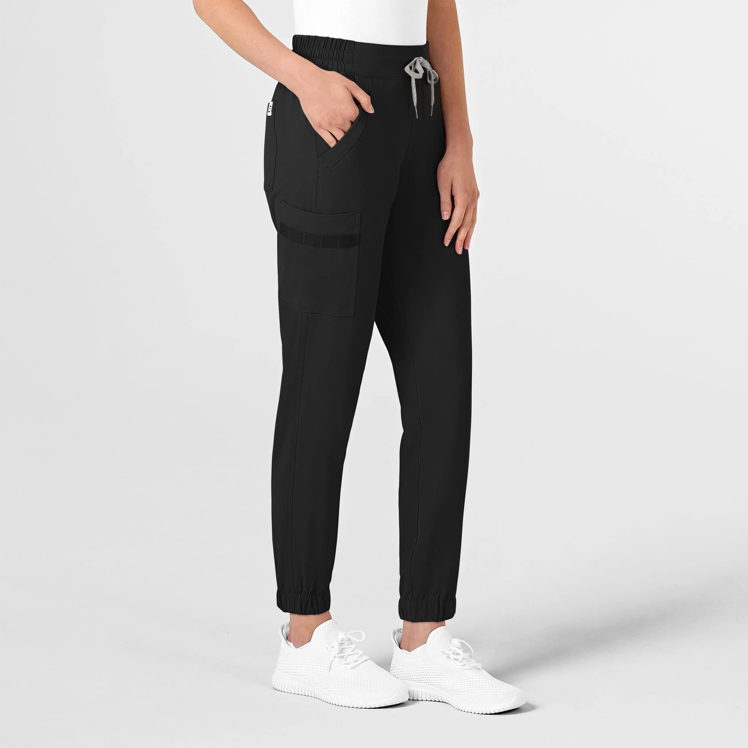 RENEW Women's Jogger Scrub Pant - Black