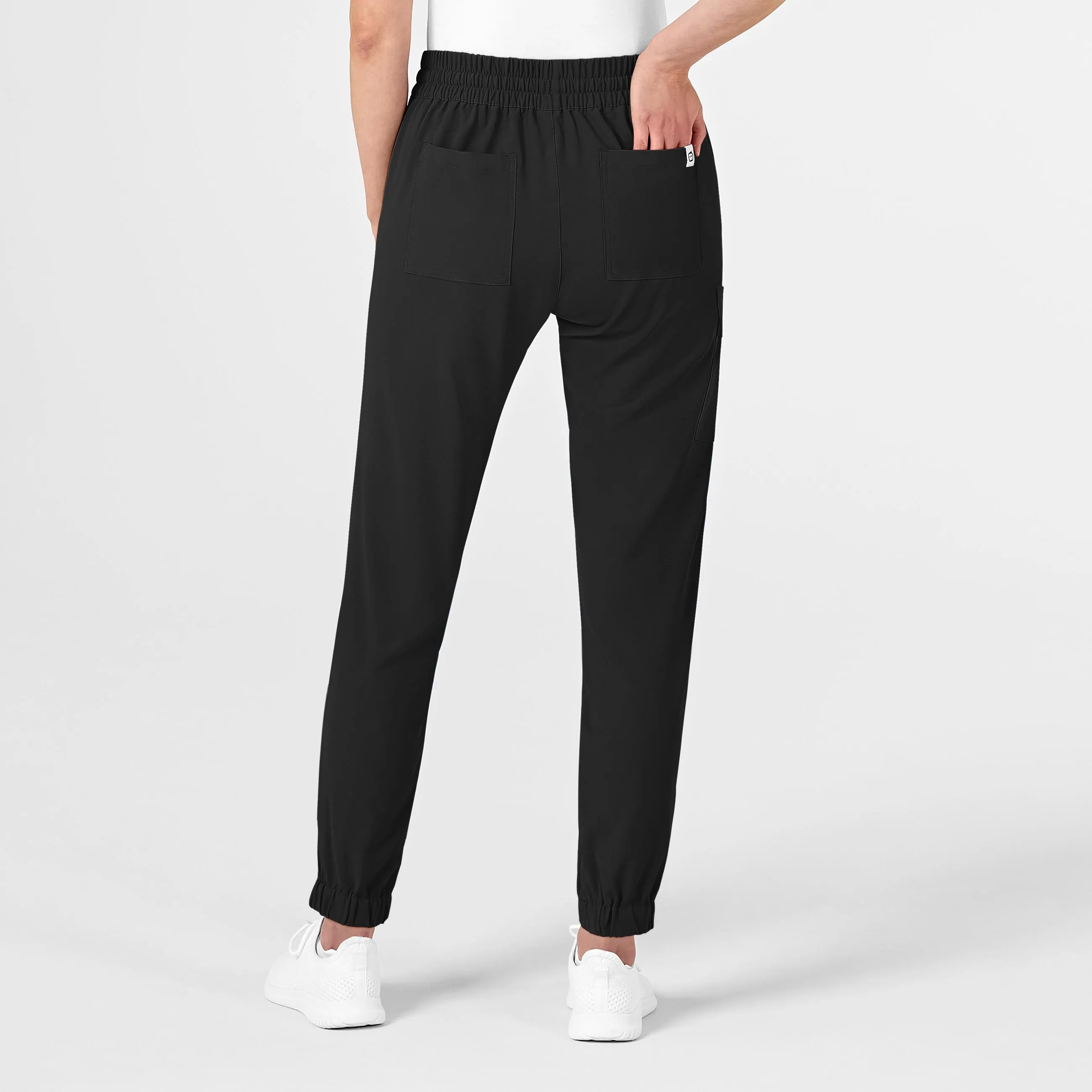 RENEW Women's Jogger Scrub Pant - Black