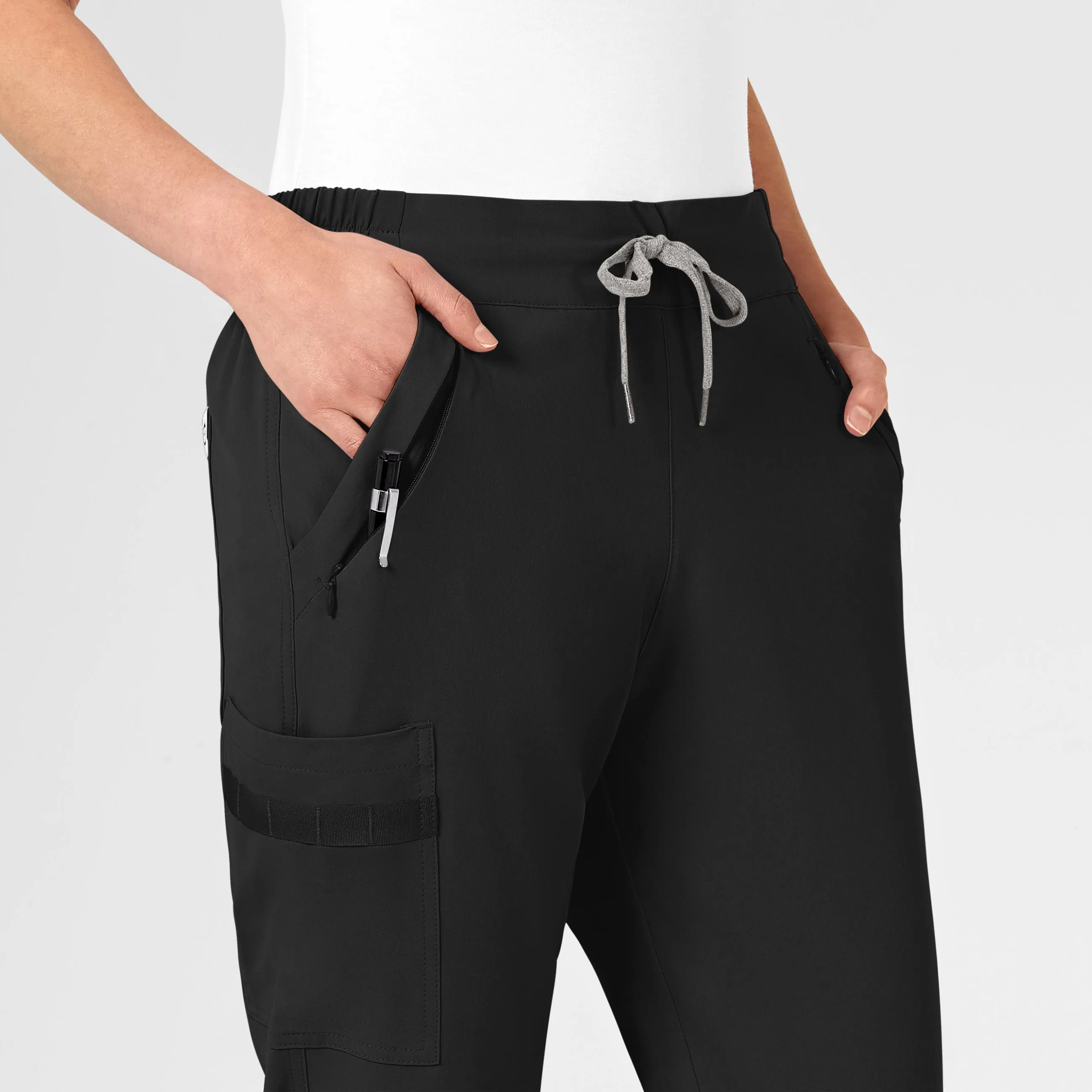 RENEW Women's Jogger Scrub Pant - Black