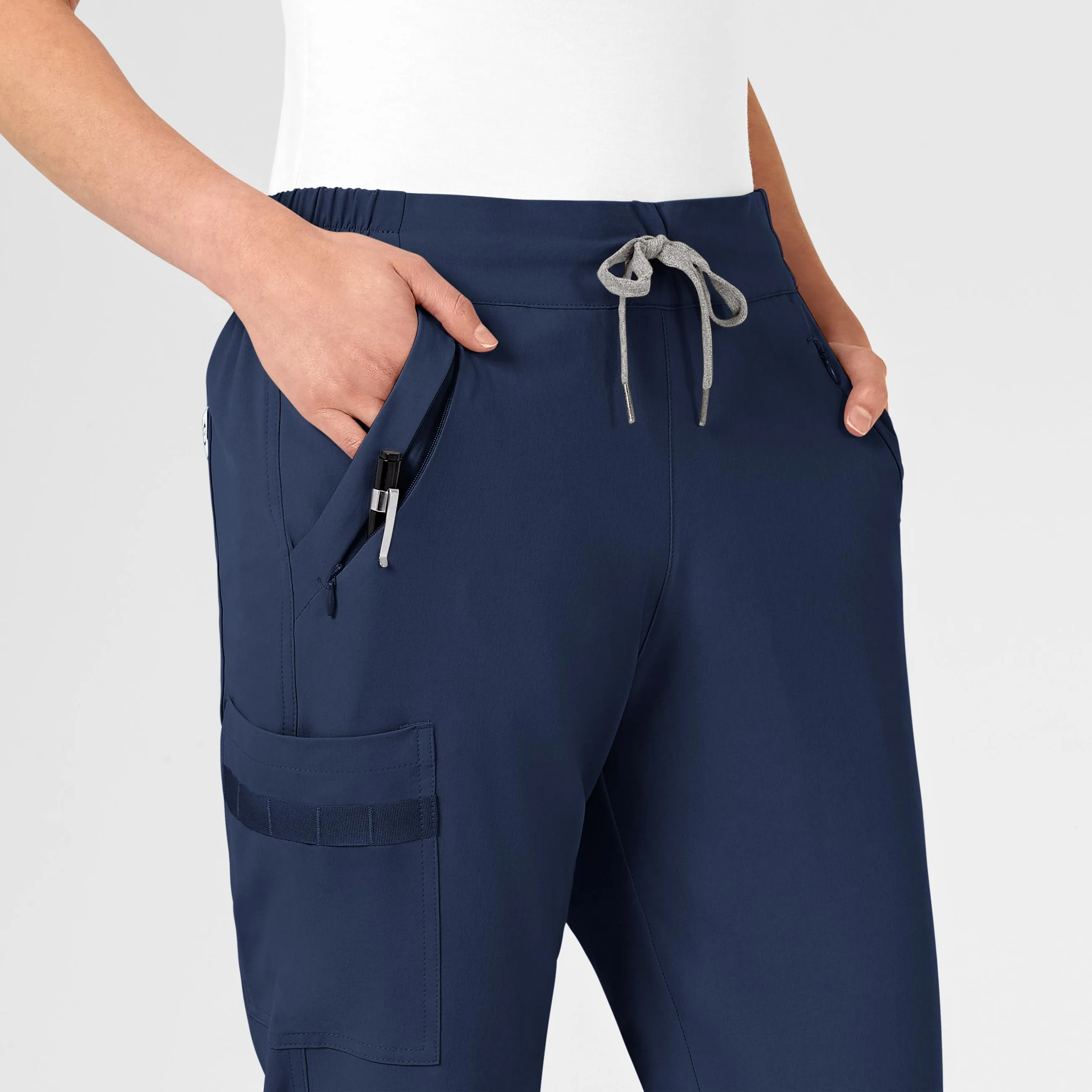 RENEW Women's Jogger Scrub Pant - Navy