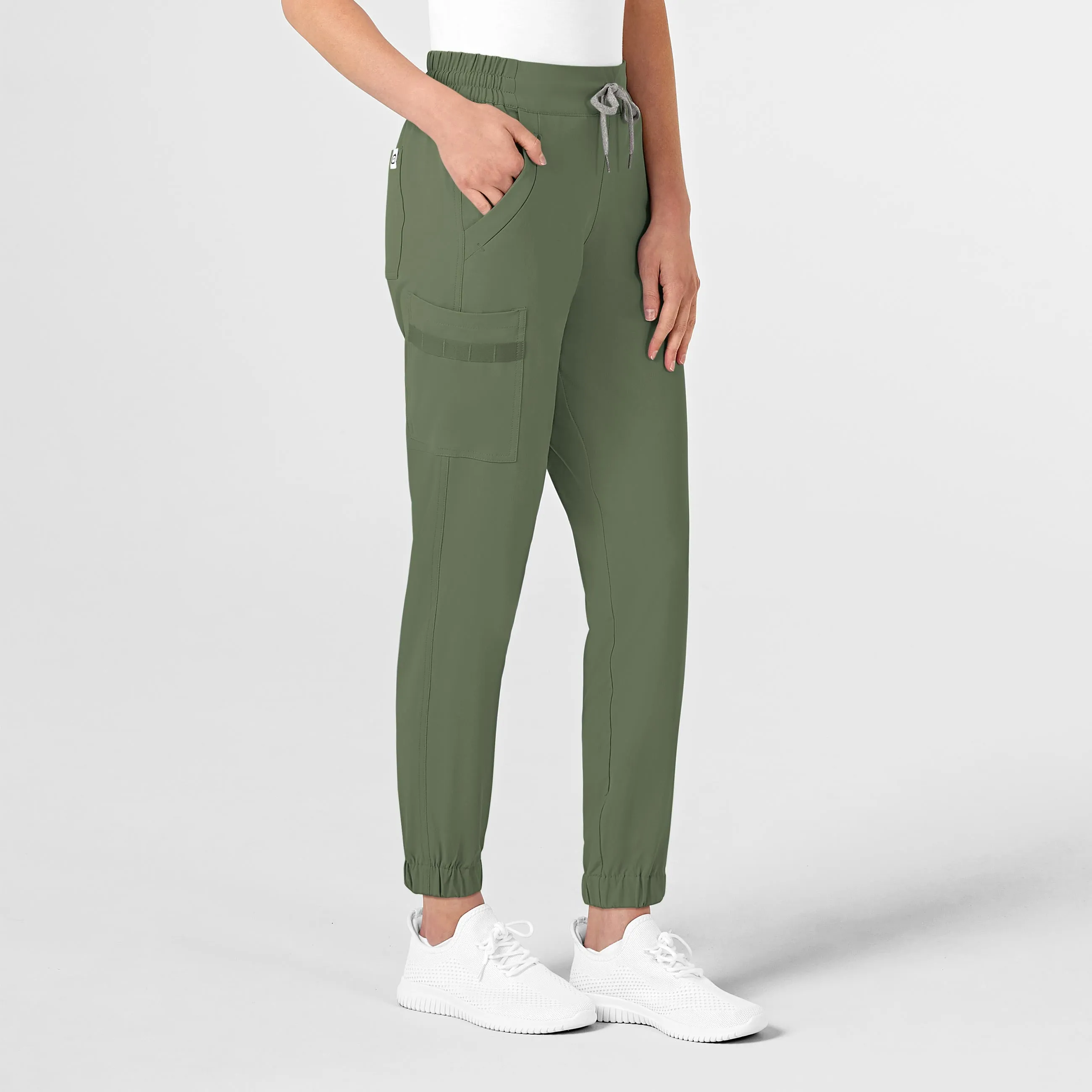 RENEW Women's Jogger Scrub Pant - Olive