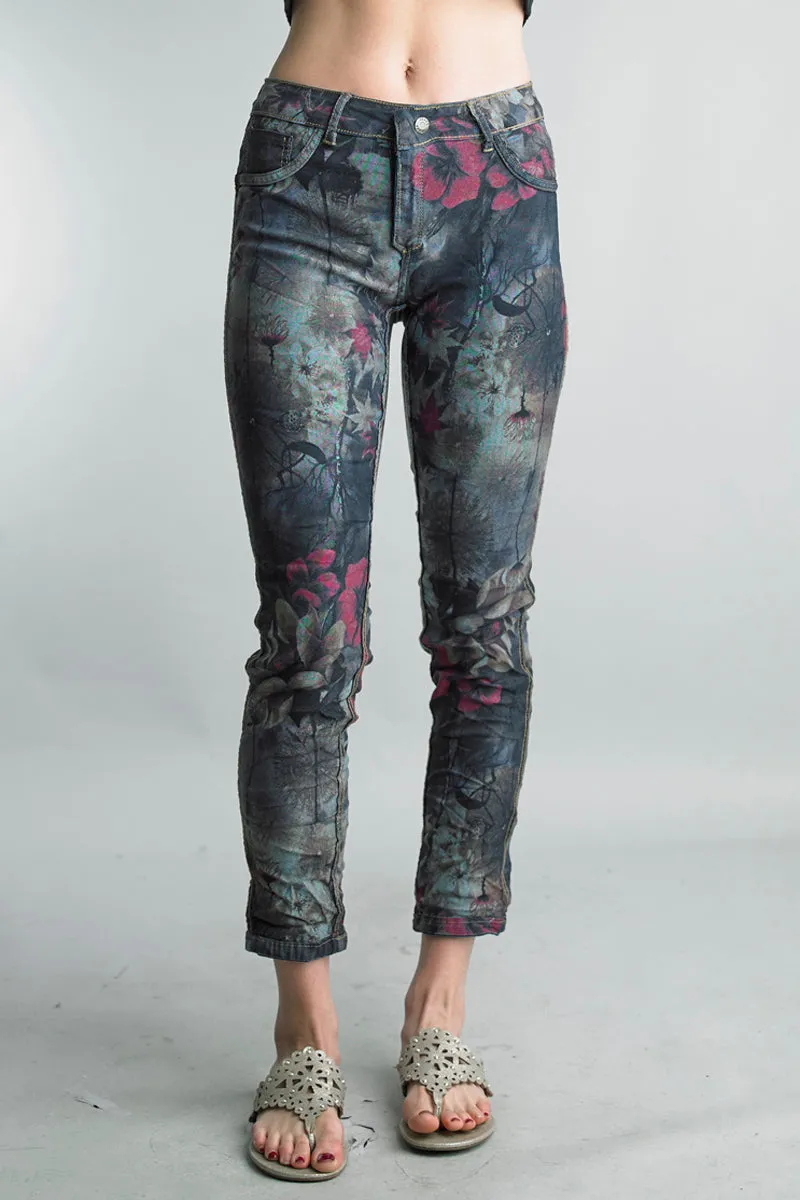 Reversible Fitted Jeans in Various Colors