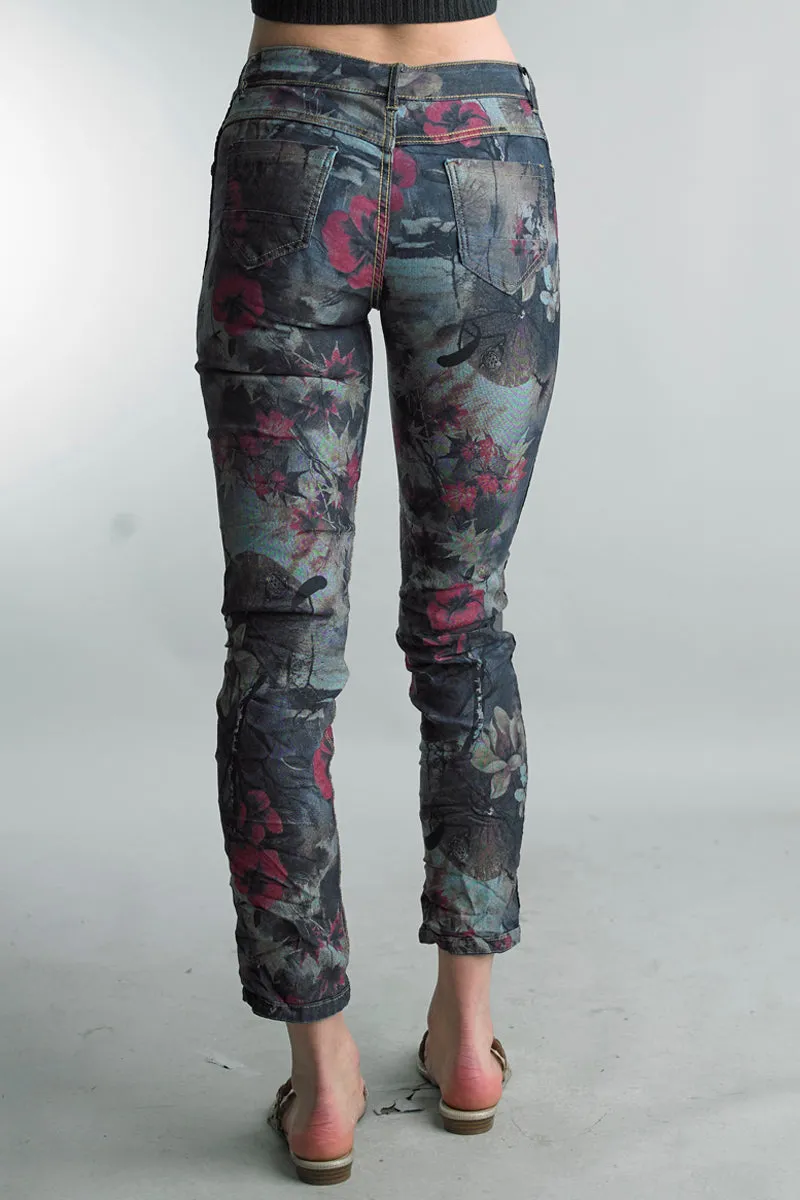 Reversible Fitted Jeans in Various Colors