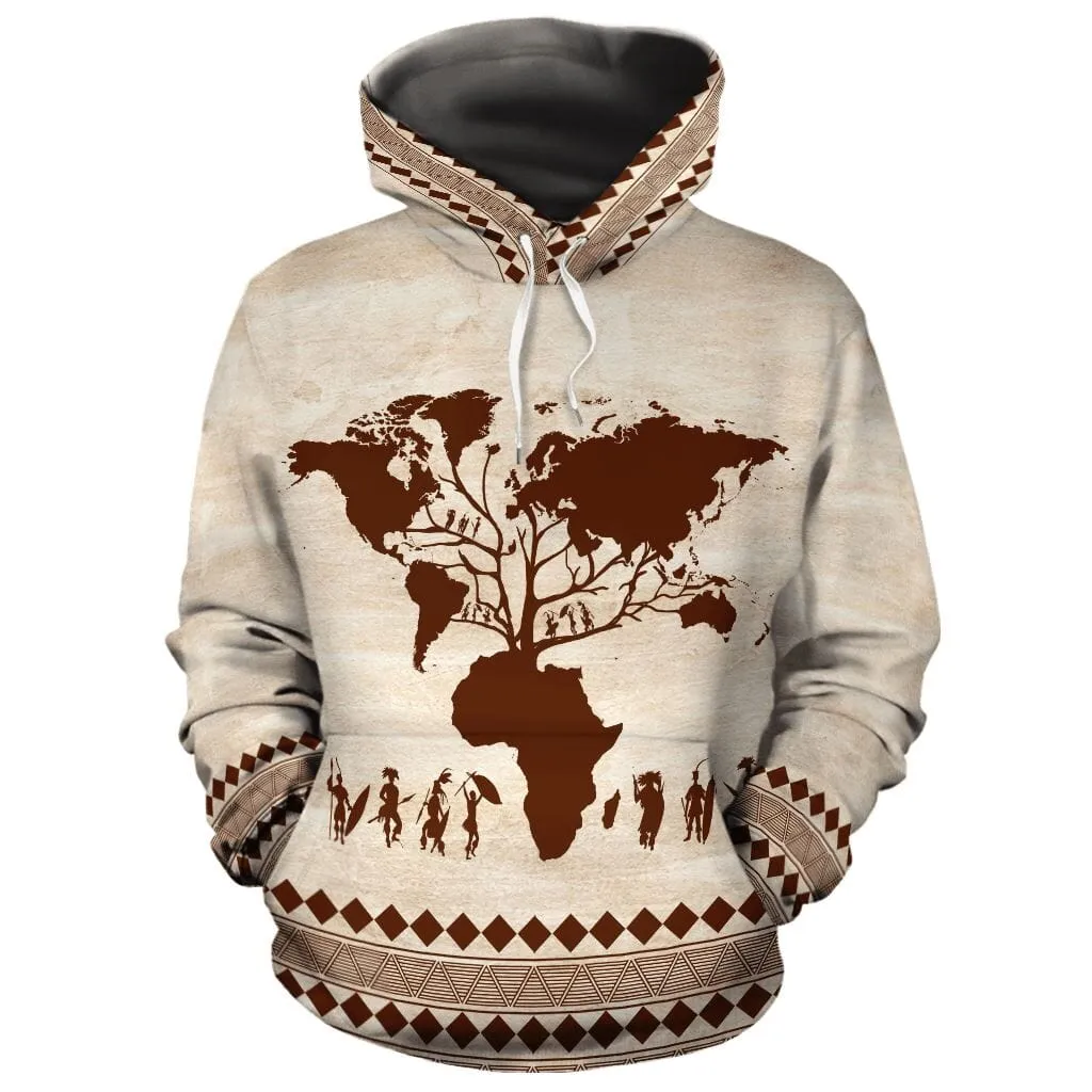 Root Africa All-over Hoodie And Joggers Set