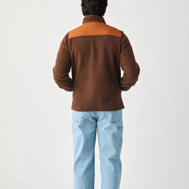 Seager BaseCamp Sherpa Fleece Vintage Brown/Rust