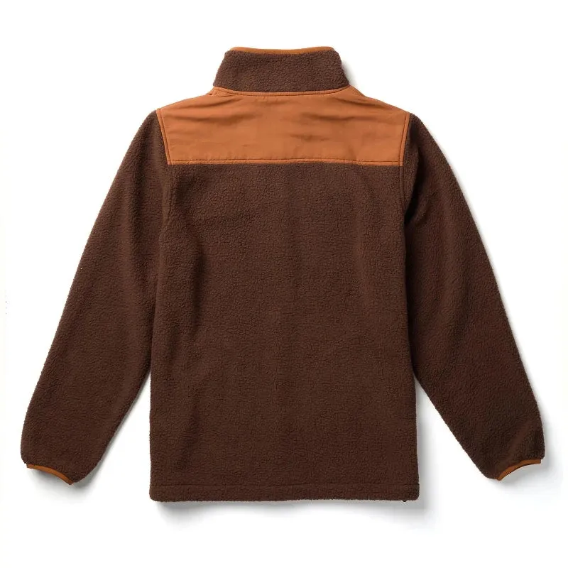 Seager BaseCamp Sherpa Fleece Vintage Brown/Rust