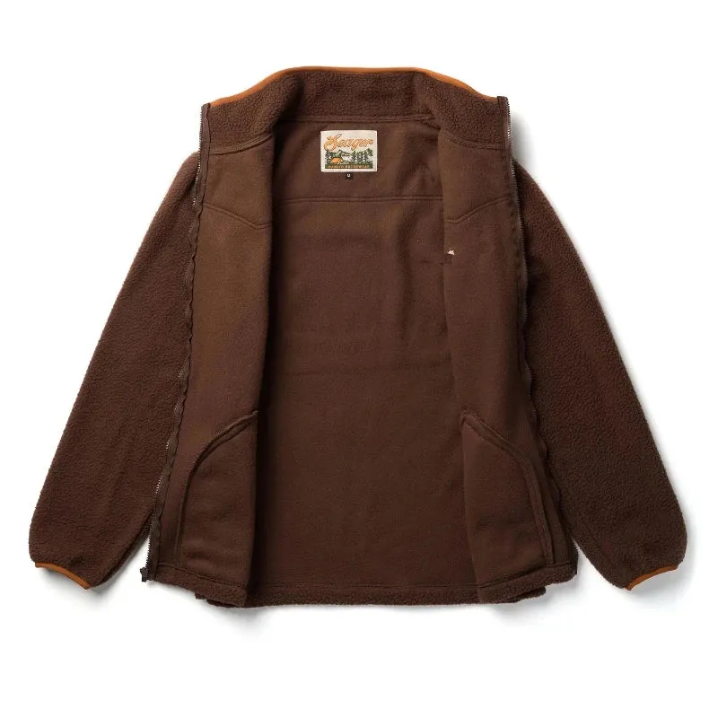 Seager BaseCamp Sherpa Fleece Vintage Brown/Rust