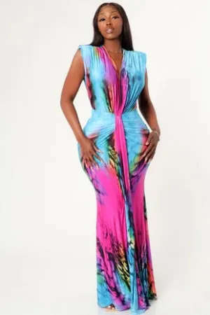 Sierra Multicolor Maxi Dress