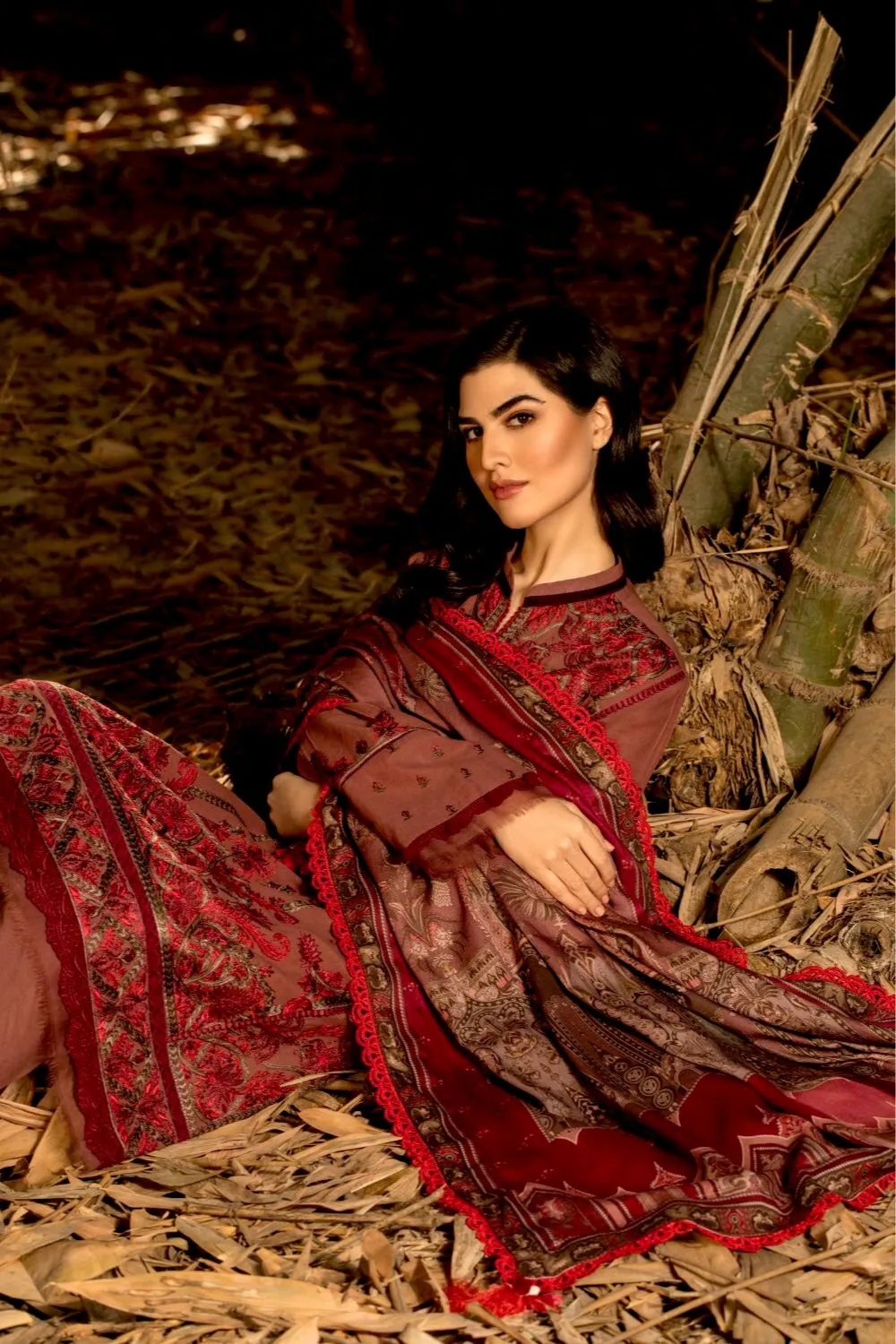 Sobia Nazir Winter Collection (with Shawl) – Design 1B