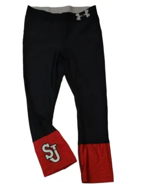 St. Johns Red Storm Under Armour Heatgear WOMENS Compression Capri Pants (M)