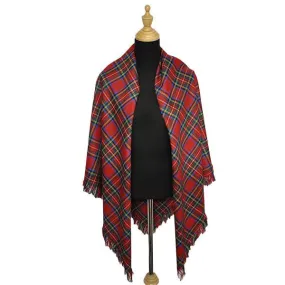 Stuart of Bute Modern Light Weight Tartan Shawl