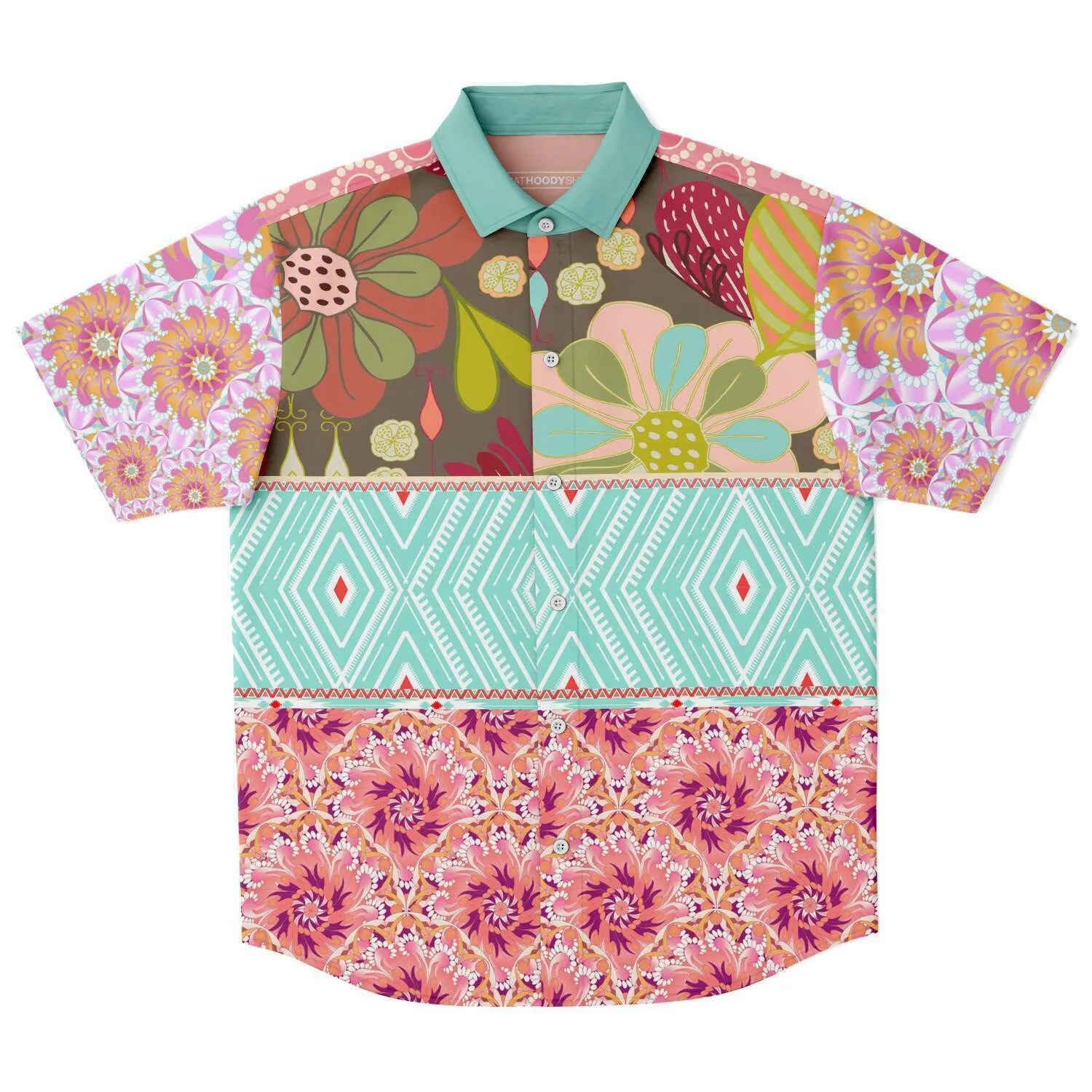 Summer of Love S/S Button Down Shirt