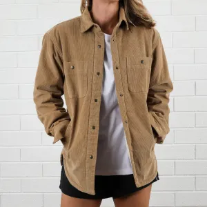 T & C Whaler Cord Jacket - Honey