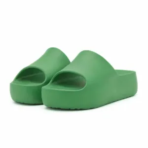 Tommy Hilfiger Chunky Flatform Pool Slides - GRN