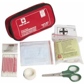 Travel First Aid Kit Small - Nylon Pouch - 29 Components - SJF T2 - St Johns First Aid Kit