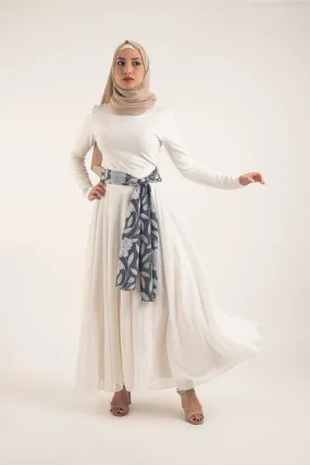 White Wave Skirt