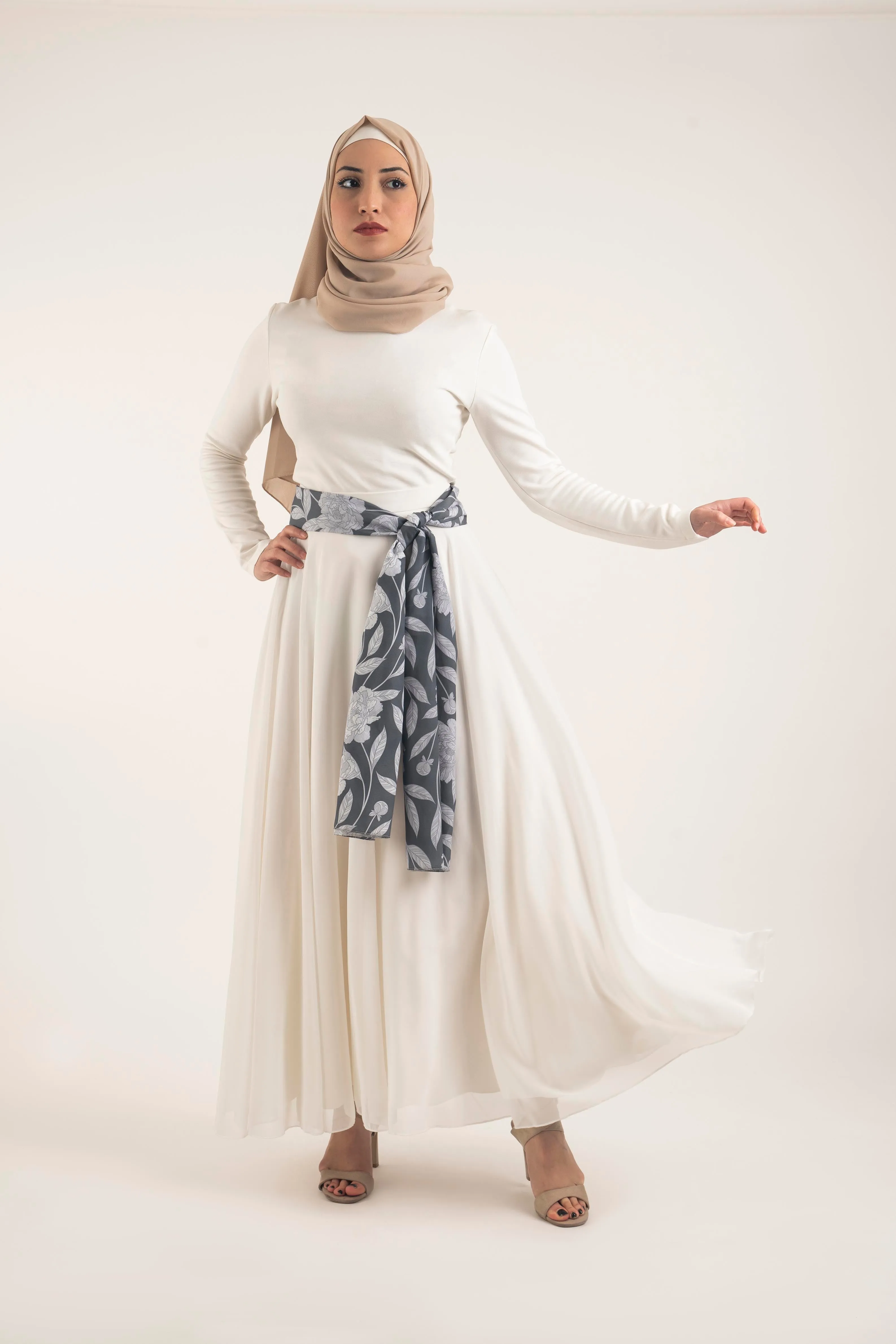 White Wave Skirt