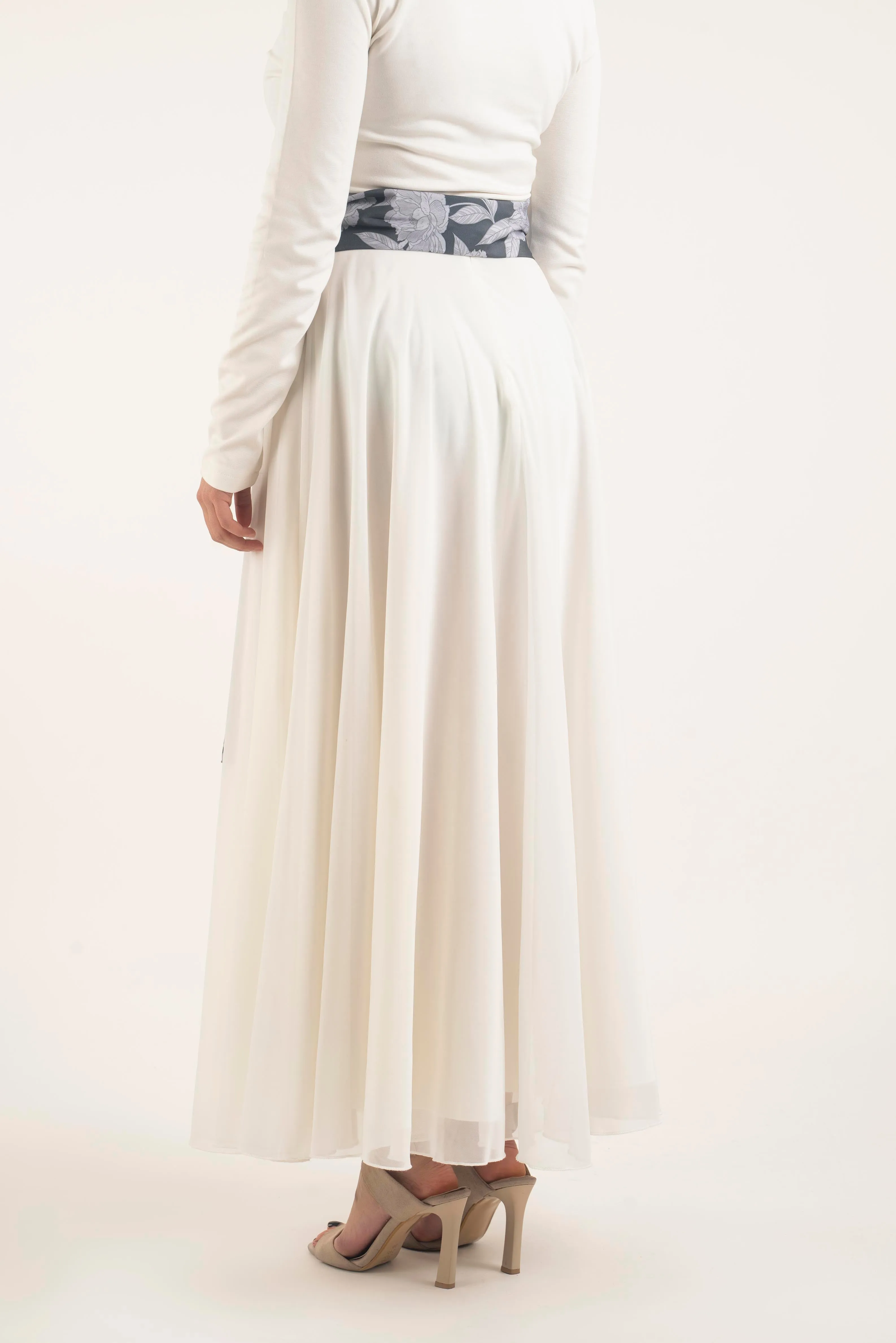 White Wave Skirt