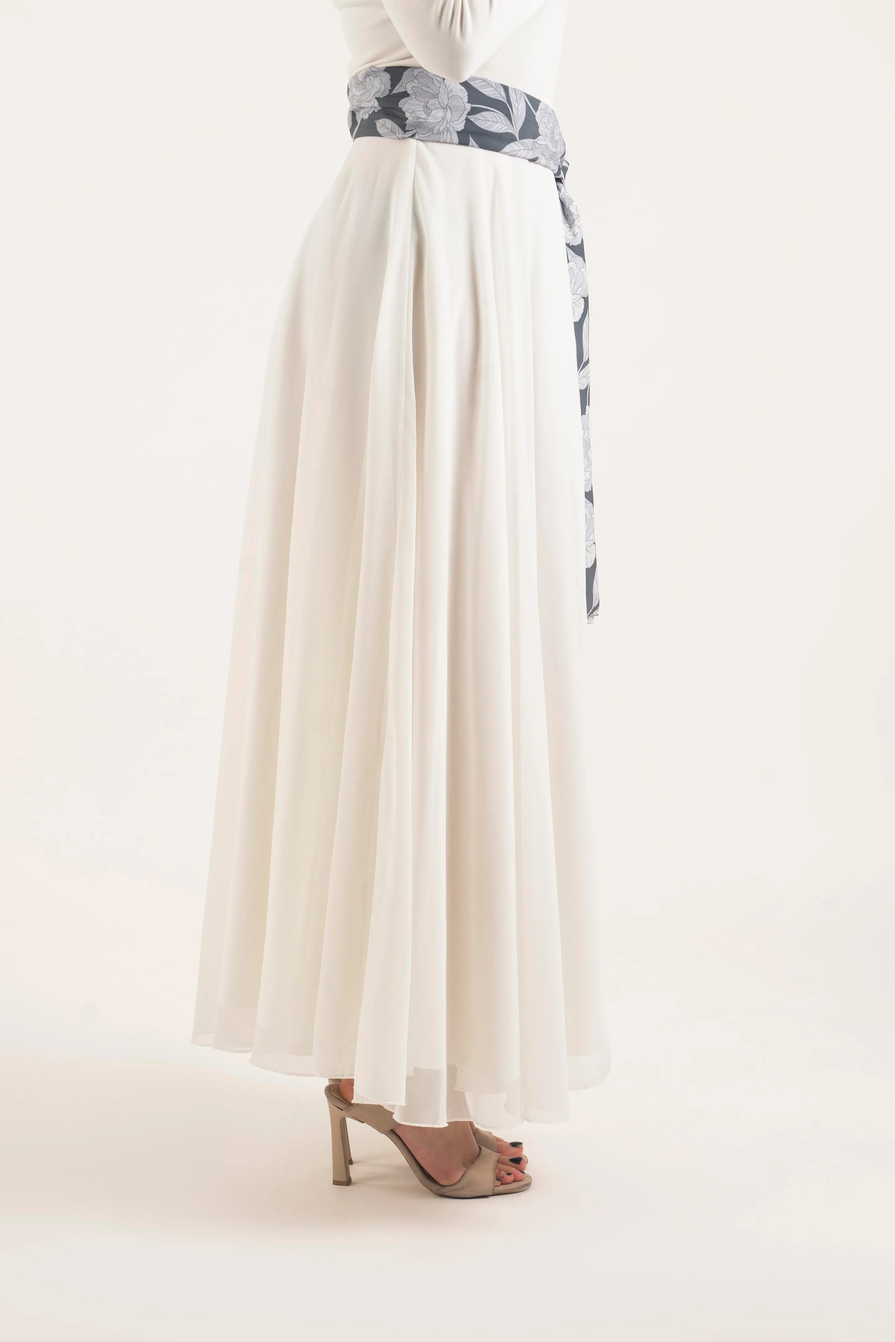 White Wave Skirt