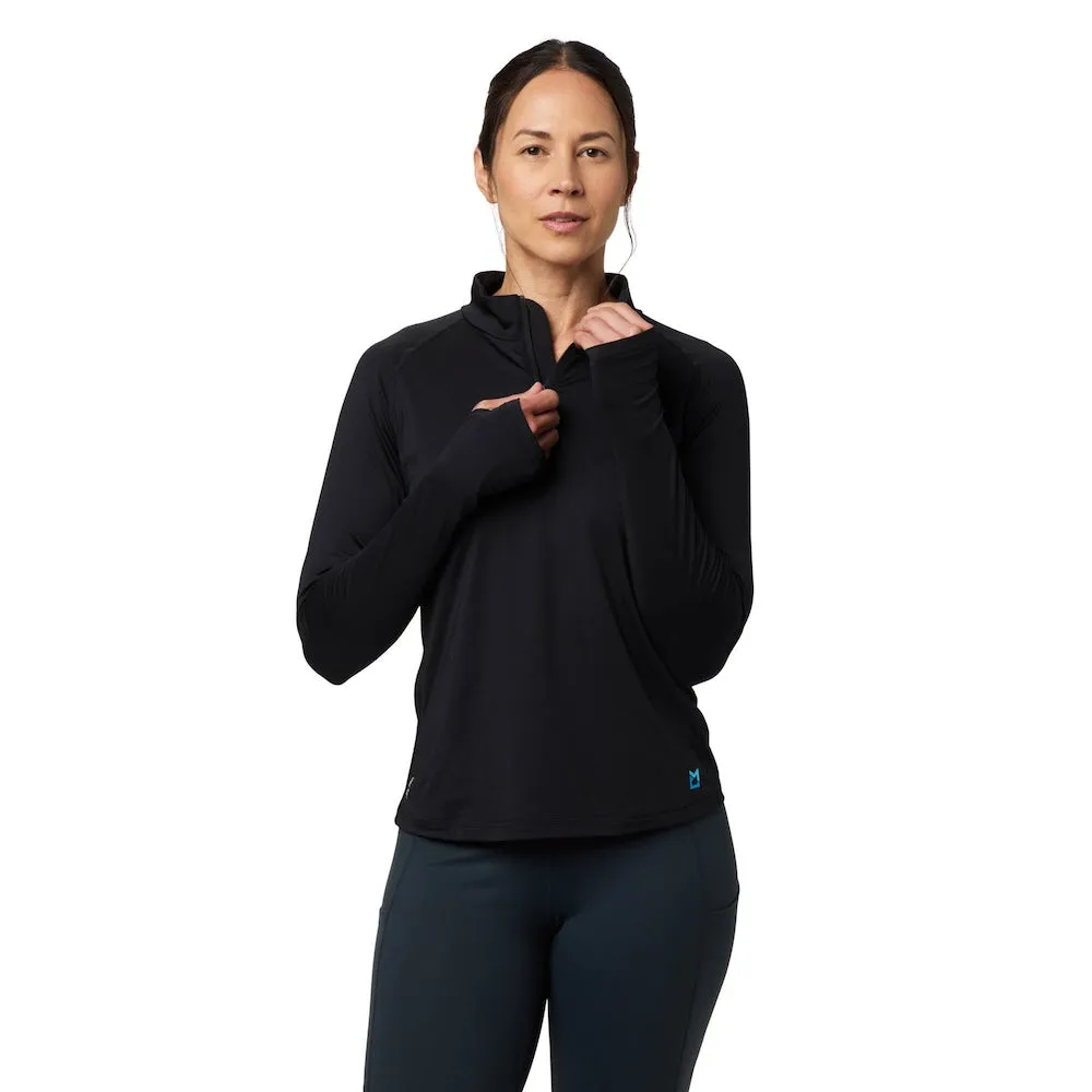 Women's Cooling 1/4 Zip LS Shirt