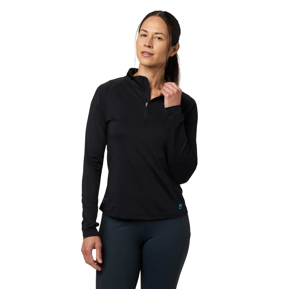 Women's Cooling 1/4 Zip LS Shirt