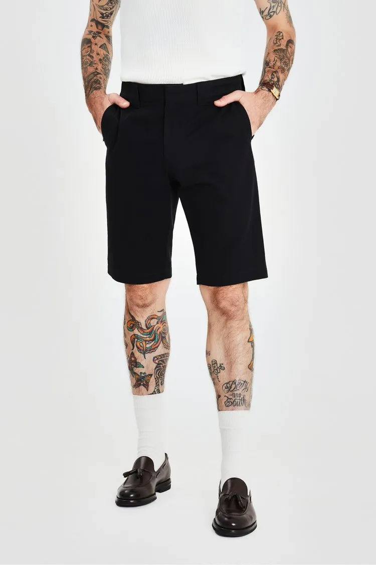 Work Chino Shorts - Black