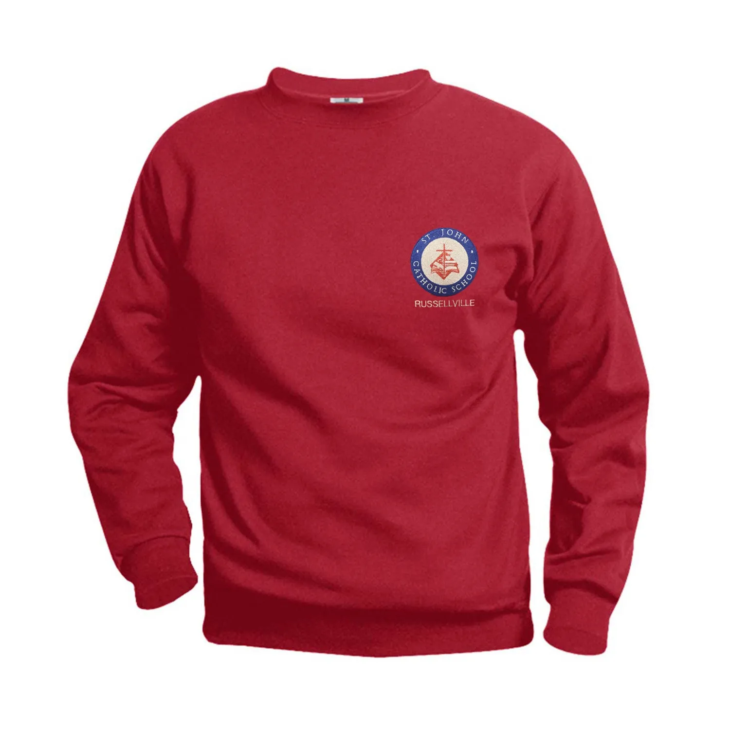 Youth Crewneck Sweatshirt With St. John's Logo